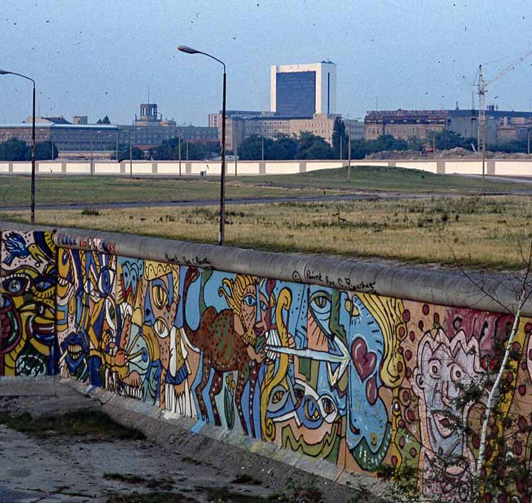the wall